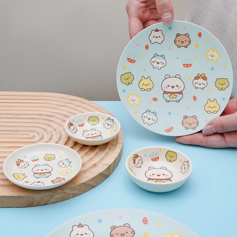 Bamboo Fiber Mini Dinner Set