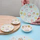 Mini service de table en fibre de bambou